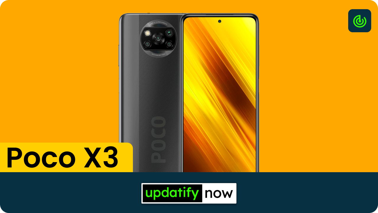 Poco X3 Android 11 Update