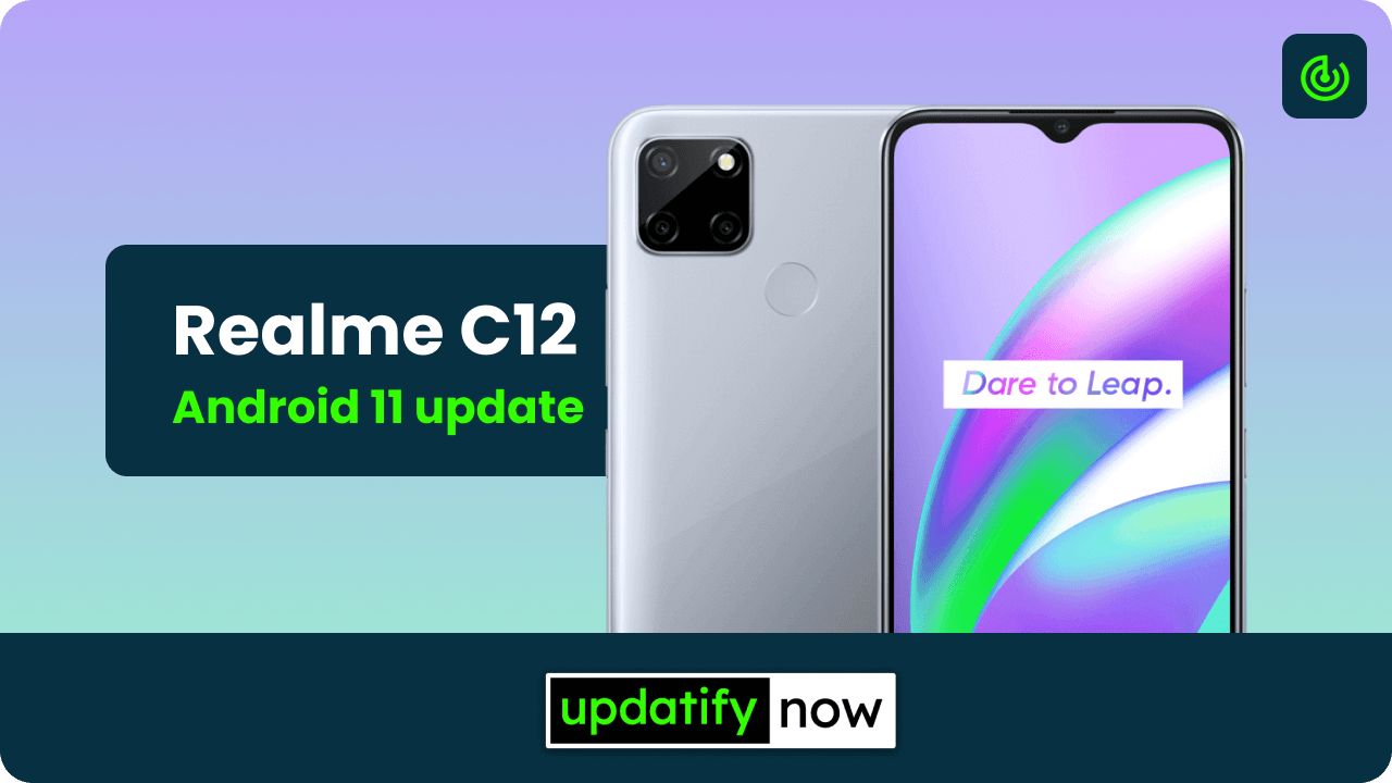 Realme C12 Android 11 update