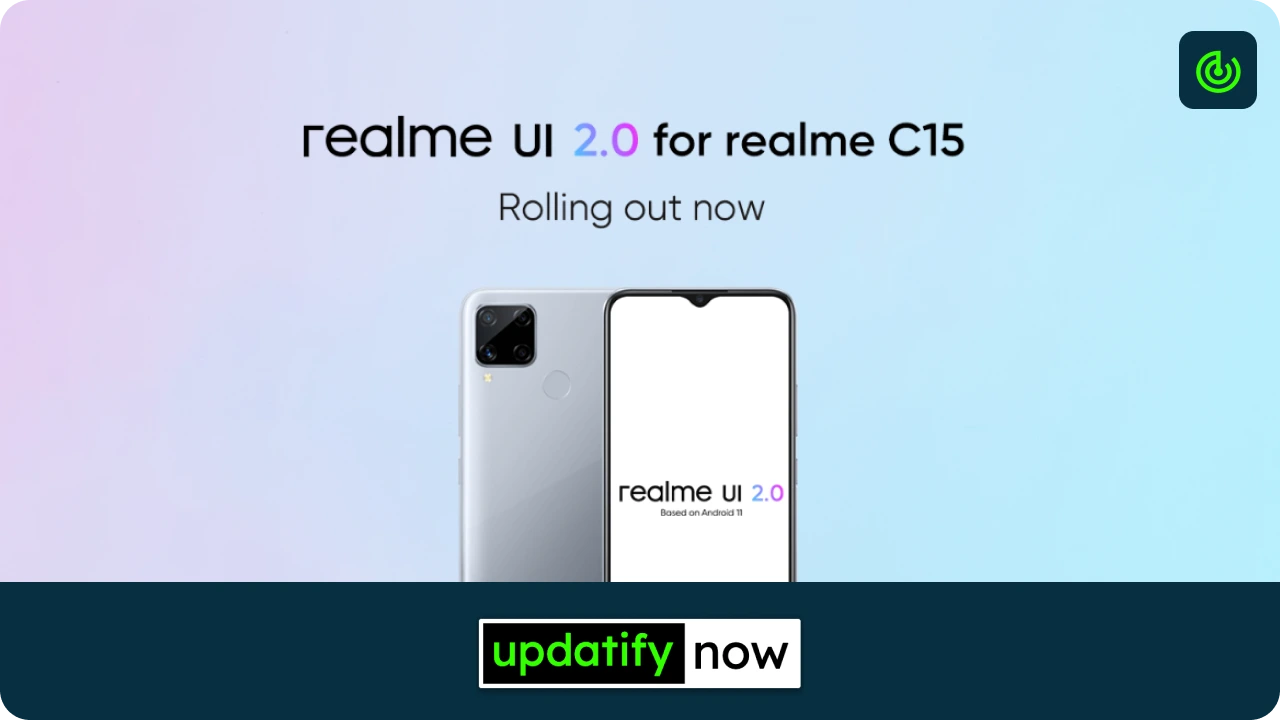 Realme C15 - Android 11 with Realme UI 2.0