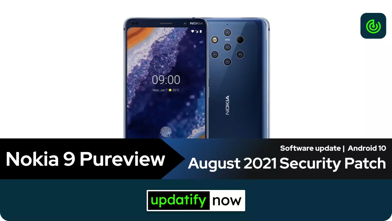 Nokia 9 PureView August 2021 Security Patch