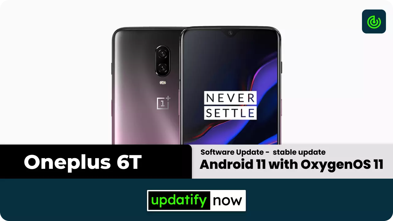 Oneplus 6T Android 11 with OxygenOS 11 stable update