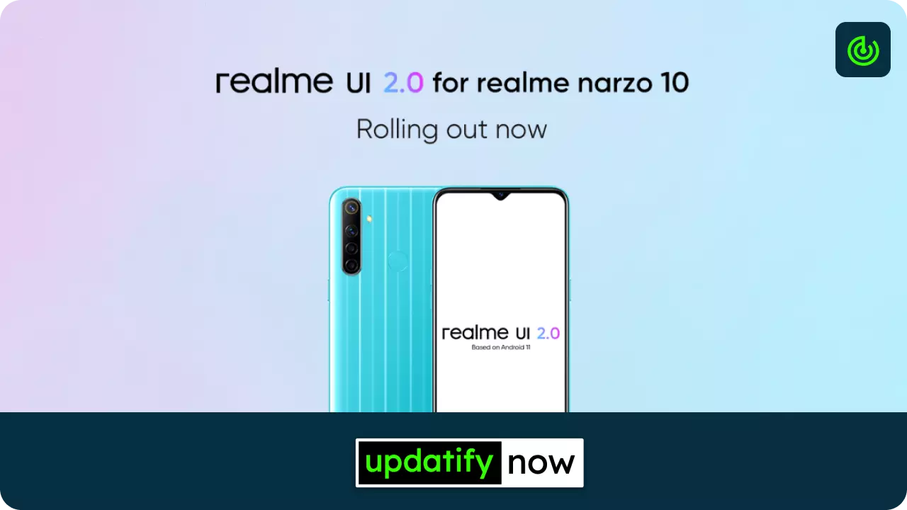 Realme Narzo 10 - Android 11 with Realme UI 2.0 - Stable Update - Beta Users