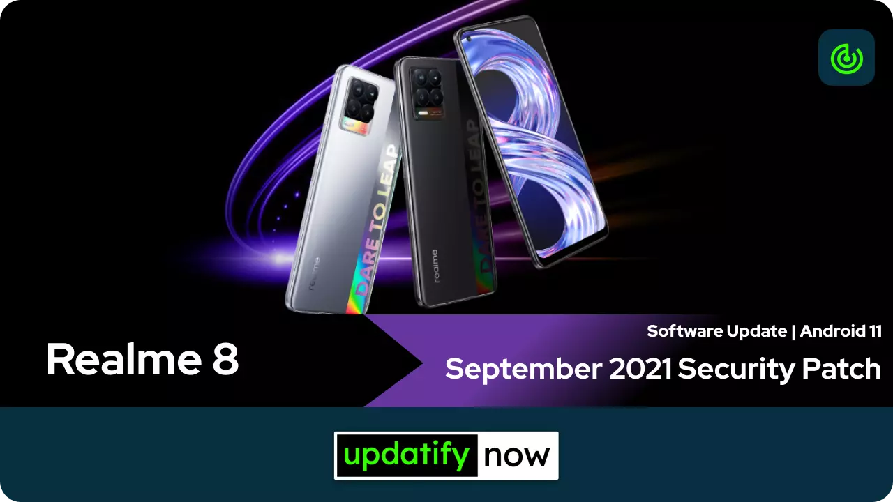 Realme 8 September 2021 Security Patch