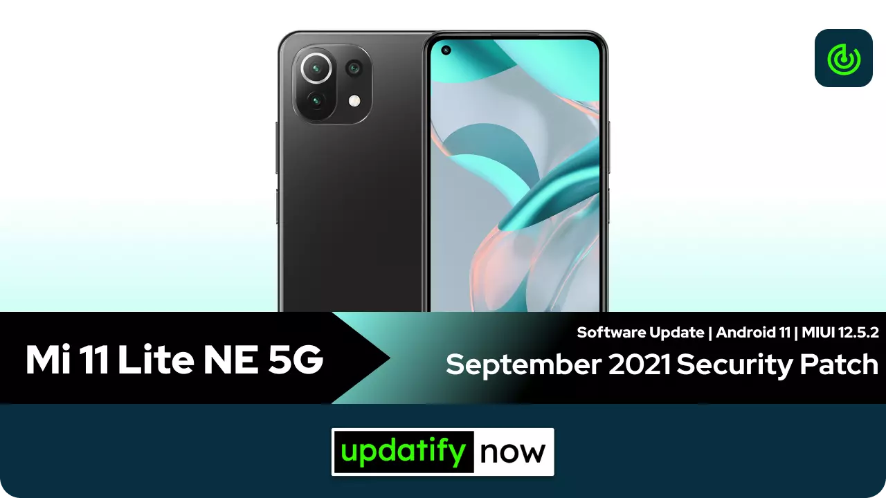 Mi 11 Lite NE 5G September 2021 Security Patch