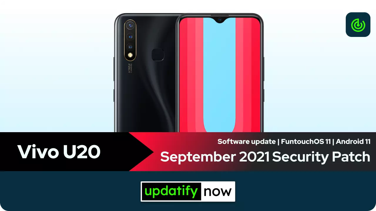 Vivo U20 September 2021 Security Patch