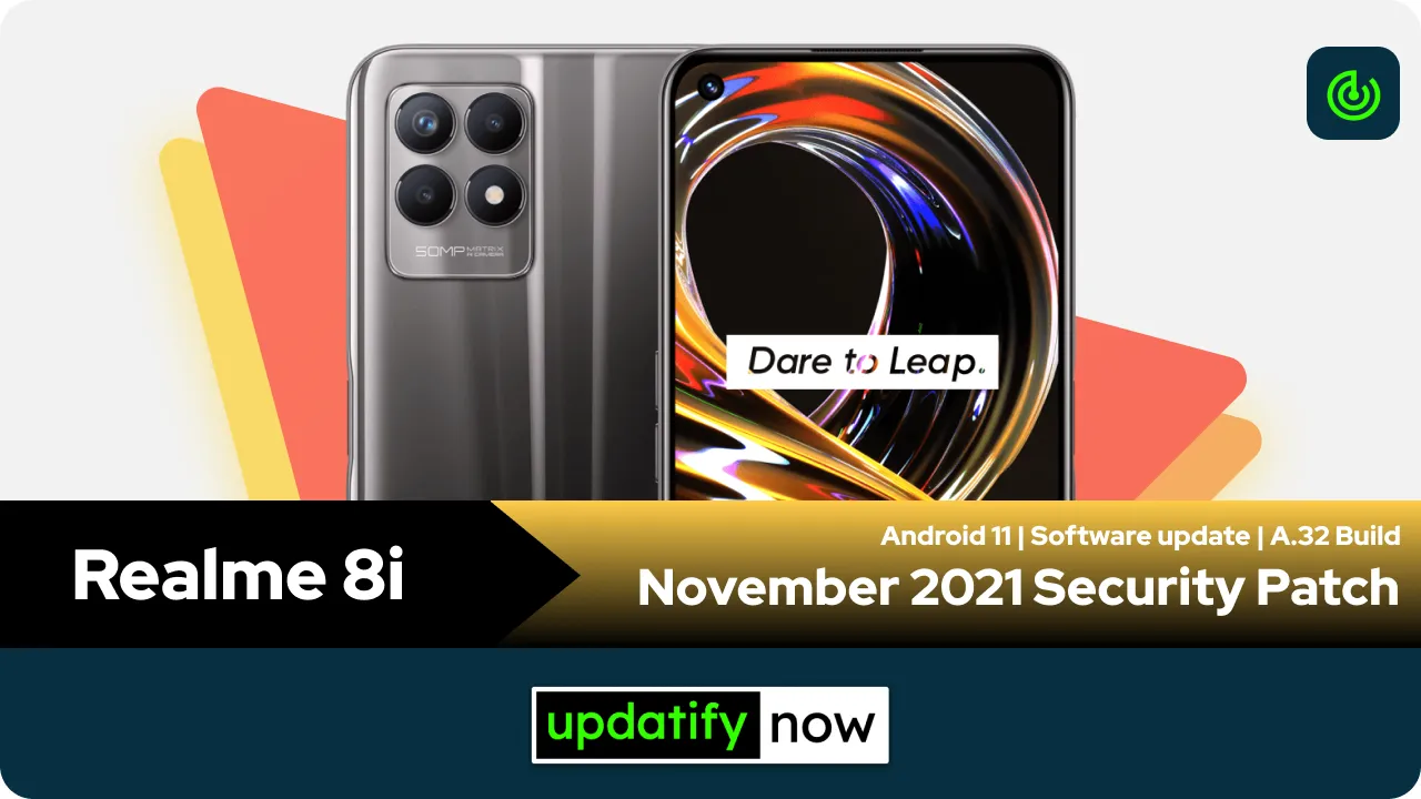 Realme 8i November 2021 Security Patch with A.32 Build