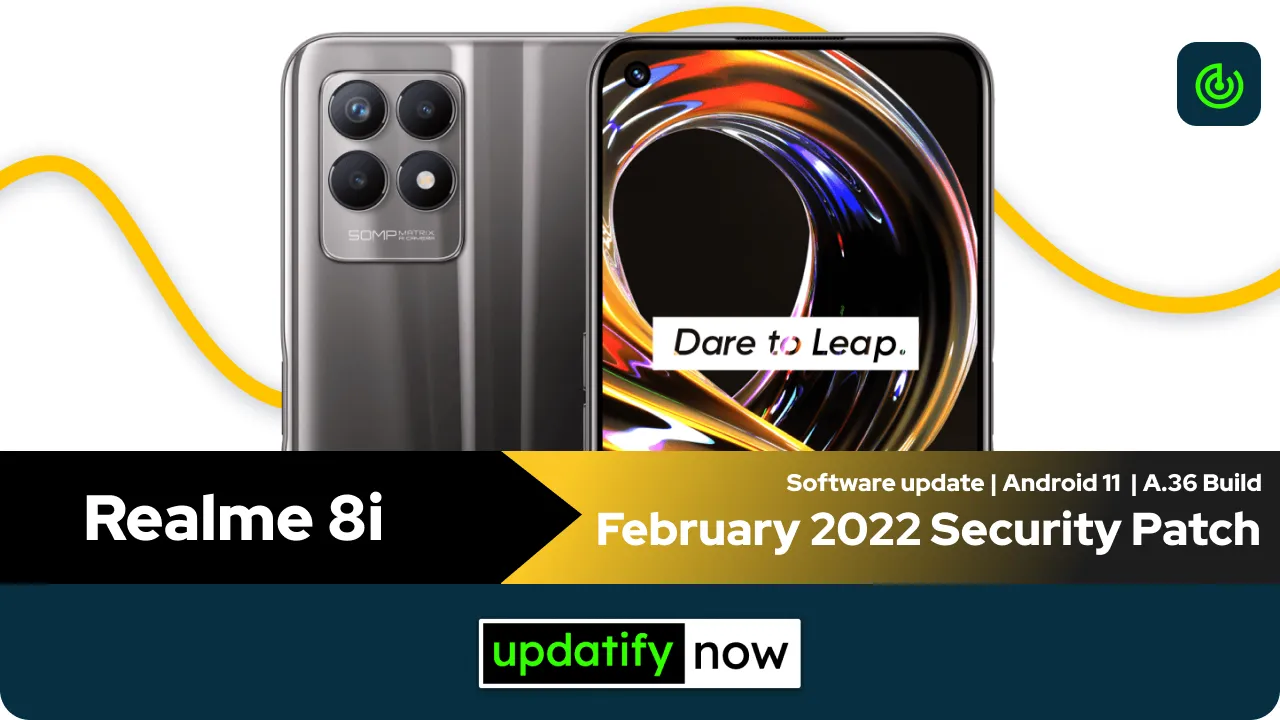 Realme 8i February 2022 Security Patch with C.36 Build